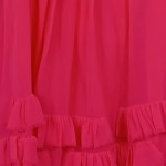 Vorschaubild 5 von Sommerkleid Kinder Pink Gr. 128 Polyester Uni Feminin Festlich