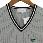 Vorschaubild 5 von Damen Pullunder Strickweste Gr. M Grau Klassisch