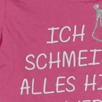 Vorschaubild 6 von Langarmshirt Mädchen Gr. 98 Pink Prinzessin Glitzer