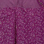 Vorschaubild 5 von Damen Bluse Einheitsgröße Lila Blumenmuster Casual