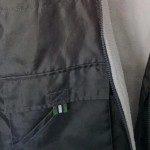 Vorschaubild 6 von Steppweste Kinder Gr. 152 Oliv Polyamid Uni Outdoor Ärmellos Freizeit Nylon