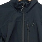 Vorschaubild 3 von Softshelljacke Damen Schwarz Gr. 38/M Polyester Uni Outdoor Sportlich