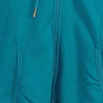Vorschaubild 7 von Damen Sweatjacke Kapuzenjacke Türkis Gr. XS