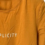 Vorschaubild 4 von Damen T-Shirt Simplicity Orange Gr. 34/XS Casual Halbarm