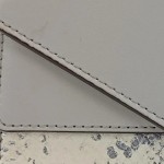 Vorschaubild 4 von Henkeltasche Damen Grau Elegant Modern Leder