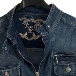 Vorschaubild 4 von Damen Jeansjacke Gr. 38 Blau Casual Jacke