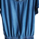 Vorschaubild 2 von Jumpsuit Damen Blau Gr. 38 Viskose Uni Casual L28