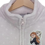 Vorschaubild 4 von Mädchen Fleecejacke Rosa Gr. 128 Punkte Applikation