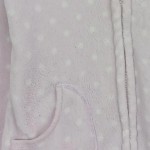 Vorschaubild 6 von Mädchen Fleecejacke Rosa Gr. 128 Punkte Applikation