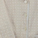 Vorschaubild 7 von , Damen Übergangsmantel Gr. 38 Beige Modern Grafisches Muster