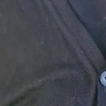 Vorschaubild 3 von Strickjacke Herren Gr. 52/XL Schwarz Wolle Polyacryl Uni Casual Langarm