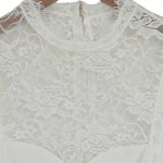 Vorschaubild 6 von Damen Top mit Spitze Weiß Gr. 36/S