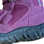 Vorschaubild 3 von Stiefel Kinder Gr. 26 Lila Textil Synthetik Klettverschluss Casual Uni
