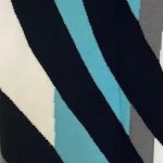 Vorschaubild 4 von Damen Pullunder Gr. 38/M Mehrfarbig Gestreift Rollkragen Strick Casual