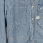 Vorschaubild 6 von Herren Freizeithemd S Blau Casual Baumwolle Hemd