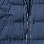 Vorschaubild 4 von Steppweste Damen Gr. 36/S Blau Polyester Polyamid Uni Casual Ärmellos