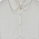Vorschaubild 6 von Damen Hemdbluse Gr. 42 Weiß Casual Langarm Bluse