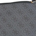 Vorschaubild 6 von Damen Umhängetasche Grau Logo-Print Modern Schultertasche
