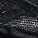 Vorschaubild 3 von Ballerina Damen Gr. 37 Schwarz Pailletten Elegant