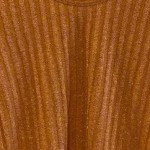 Vorschaubild 4 von Damen T-Shirt Orange Rippstrick Glitzer Gr. 40/L Casual