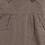 Vorschaubild 7 von Kinder Latzhose Gr. 98 (3 Jahre) Braun Casual Baumwolle
