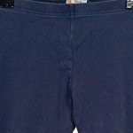 Vorschaubild 5 von Mädchen Leggings Gr. 116 Blau Basic Uni Baumwolle Applikationen