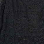 Vorschaubild 7 von Spitzenkleid Damen elegant Lochmuster 3/4-Arm schwarz Gr. 40