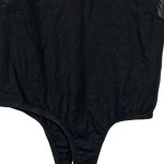 Vorschaubild 5 von Body Damen Gr. 36/S Schwarz Lyocell Uni Elegant Langarm Herbst/Winter