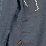 Vorschaubild 5 von Damen Kapuzenpullover Gr. 40/L Blau Casual Hoodie