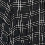 Vorschaubild 6 von Damen Hemdbluse Kariert Schwarz Gr. 38/M Langarm Feminin