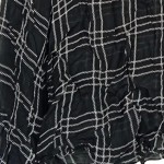 Vorschaubild 7 von Damen Hemdbluse Kariert Schwarz Gr. 38/M Langarm Feminin
