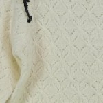 Vorschaubild 6 von Eden & Victor Pullover Mädchen Gr. 98 Weiß Lochmuster Rüschen