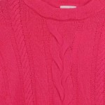 Vorschaubild 6 von BRODIE Damen Pullover Kaschmir Pink Gr. 34/XS Zopfstrick Casual