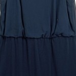 Vorschaubild 7 von Damen Festliches Kleid Gr. 40 Blau Elegant Perlenbesatz