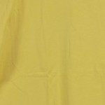 Vorschaubild 4 von T-Shirt Damen Gelb Gr. 42/XL Baumwolle Uni Casual Kurzarm Freizeit