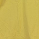 Vorschaubild 5 von T-Shirt Damen Gelb Gr. 42/XL Baumwolle Uni Casual Kurzarm Freizeit