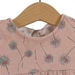 Vorschaubild 4 von Baby Girl Kleid Gr. 74 Rosa Pusteblumen A-Linie Kurzarm