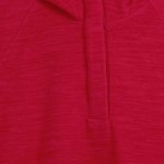 Vorschaubild 4 von Fleecepullover Damen Rot Gr. 36/S Polyester Meliert Sportlich Langarm