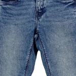 Vorschaubild 8 von Kinder Jeans Slim Fit Blau Gr. 140 Uni Baumwolle