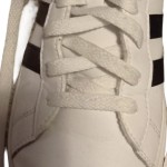 Vorschaubild 4 von Sneaker low Damen Gr. 38,5 Weiß Synthetik Schnürung Casual Freizeit Logo
