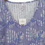 Vorschaubild 6 von T-Shirt Damen Gr. 52/6XL Mehrfarbig Baumwolle Florales Muster Casual