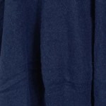 Vorschaubild 6 von Poncho Damen Blau Gr. UNI Wolle Casual Ärmellos Freizeit