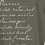 Vorschaubild 9 von Damen T-Shirt Gr. 40/L Grün Casual mit Schriftzug