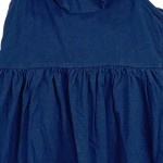 Vorschaubild 5 von Sommerkleid Kinder Gr. 128 Blau Baumwolle Uni Casual Freizeit