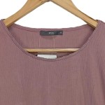 Vorschaubild 4 von Damen Langarmshirt Gr. 40/L Rosa Basic Casual Baumwolle