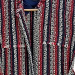 Vorschaubild 6 von Strickkleid Tweed Fransen Gr. 34/XS Mehrfarbig Made in Italy