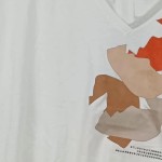 Vorschaubild 6 von TREND BY Damen T-Shirt Gr. 40 (L) Weiß Modern Grafisch