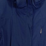Vorschaubild 6 von Damen Skijacke Blau Gr. 38/M Outdoor Kapuze Polyester Winterjacke