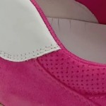 Vorschaubild 6 von Damen Sneaker low Pink Gr. 40 Lochmuster Reißverschluss