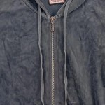 Vorschaubild 6 von Sweatjacke Kapuze Damen Grau Gr. 36/S Polyester Freizeit